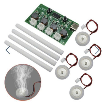 Mạch phun sương siêu âm 4 đầu 108Khz SONGLE SKM4-24